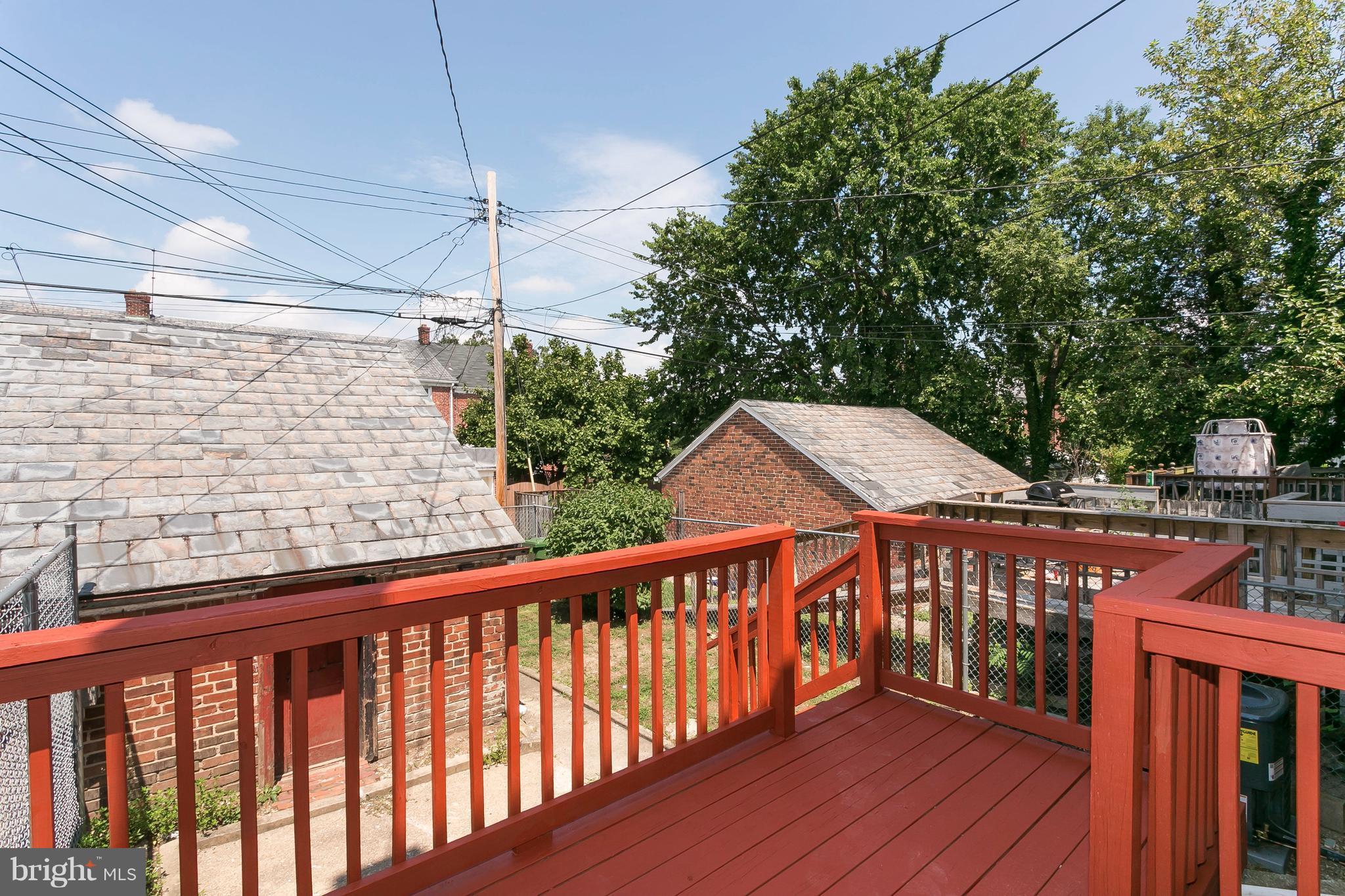 1658 Roundhill Road Baltimore, MD 21218 - Photo 23 of 30 Great Rear Deck for Entertaining!