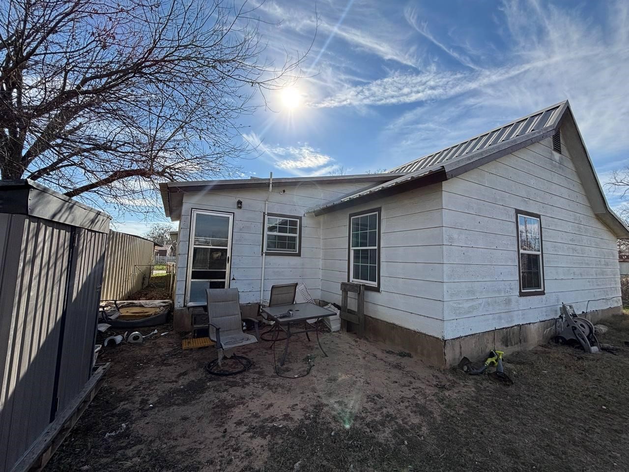 308 Martin Street Bangs, TX 76823 - Photo 3 of 14 a view of backyard with outdoor seating