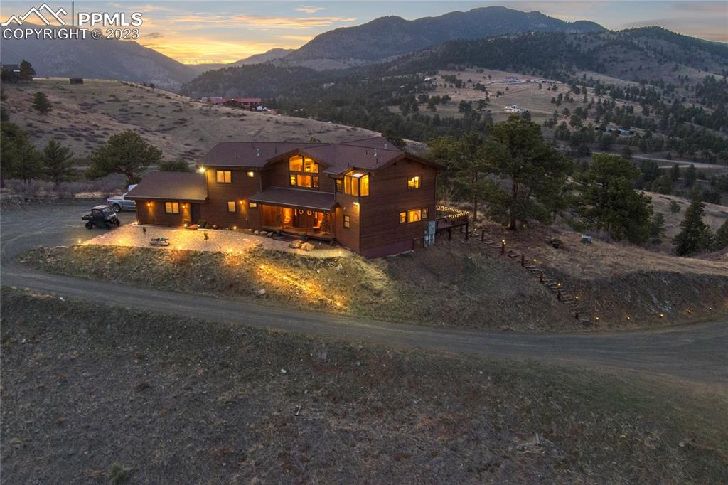 4528 Sheep Patch Road Golden, CO 80403 - Photo 36 of 40 a view of a town with mountains in the background