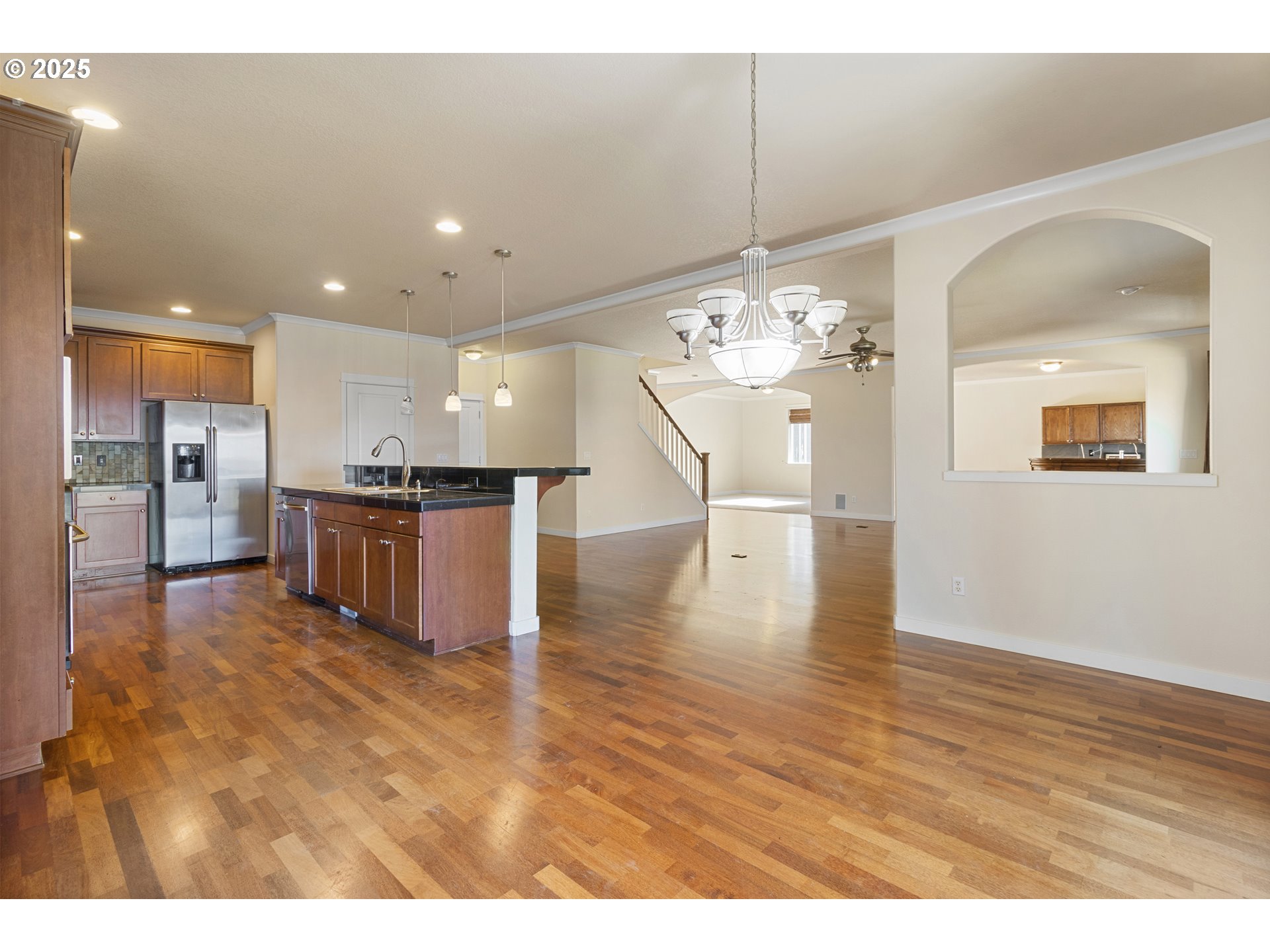 14822 Southeast Natalya Street Happy Valley, OR 97086 - Photo 22 of 48 a view of a kitchen with cabinets and stainless steel appliances