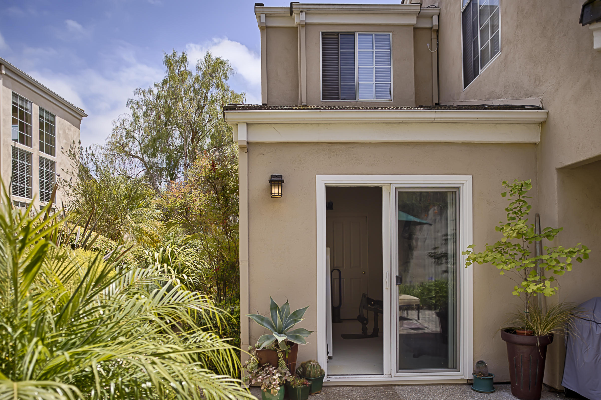 4004 Primavera Road Santa Barbara, CA 93110 - Photo 22 of 39 Backyard Access to Downstairs Bedroom