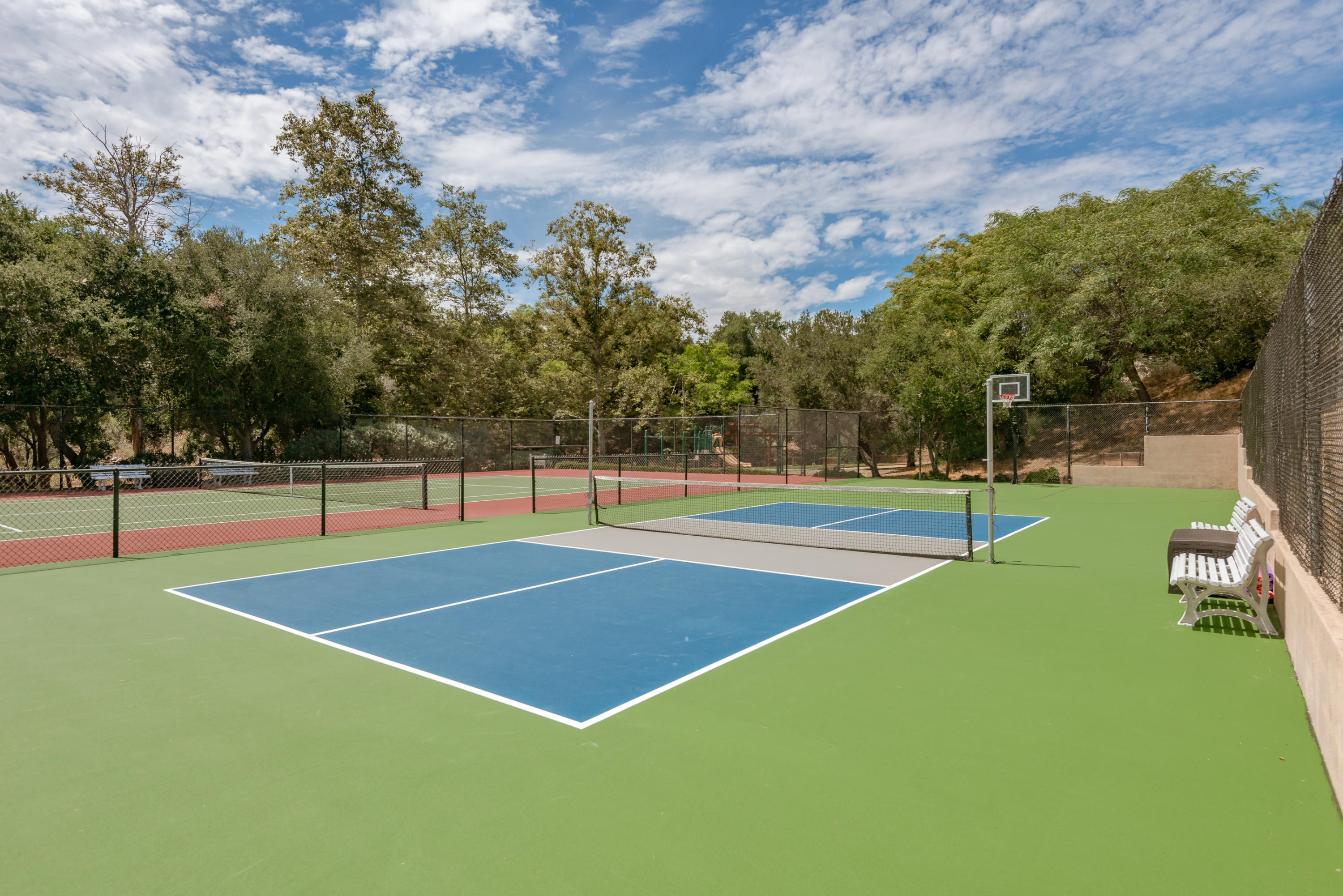 4004 Primavera Road Santa Barbara, CA 93110 - Photo 29 of 39 Pickle Ball & Basketball Courts