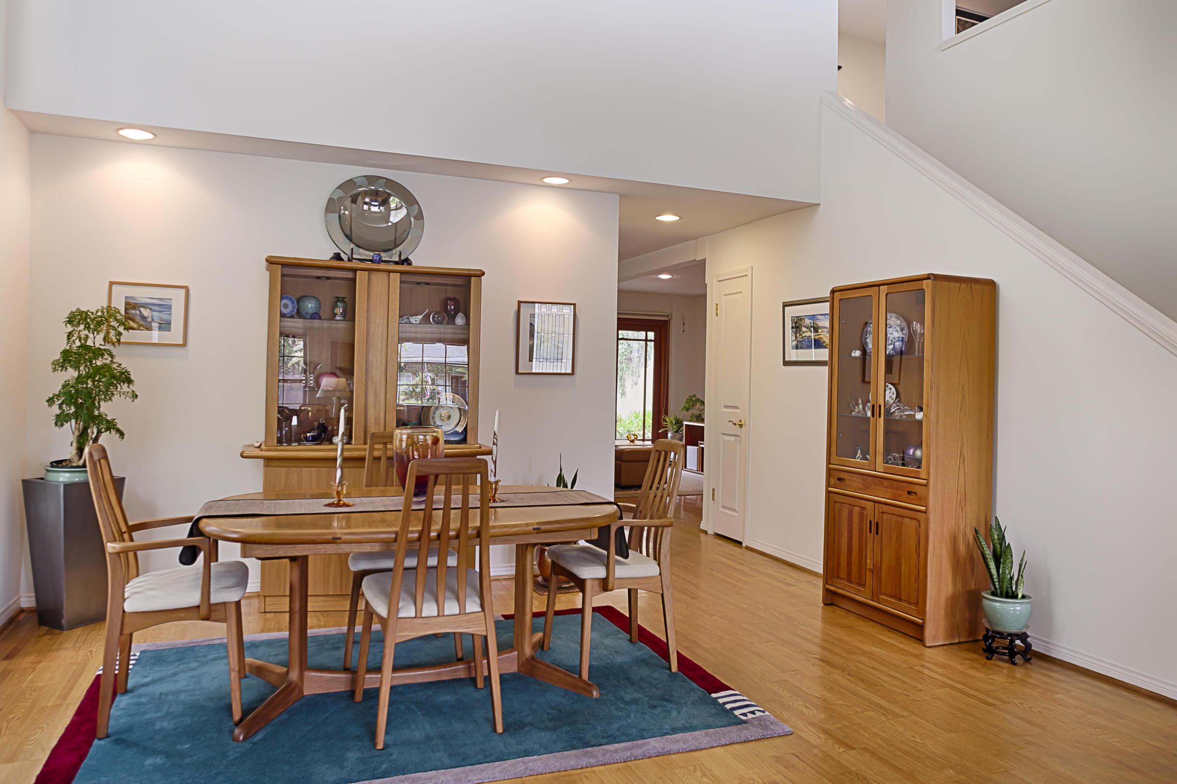 4004 Primavera Road Santa Barbara, CA 93110 - Photo 5 of 39 Dining Room towards Family Room