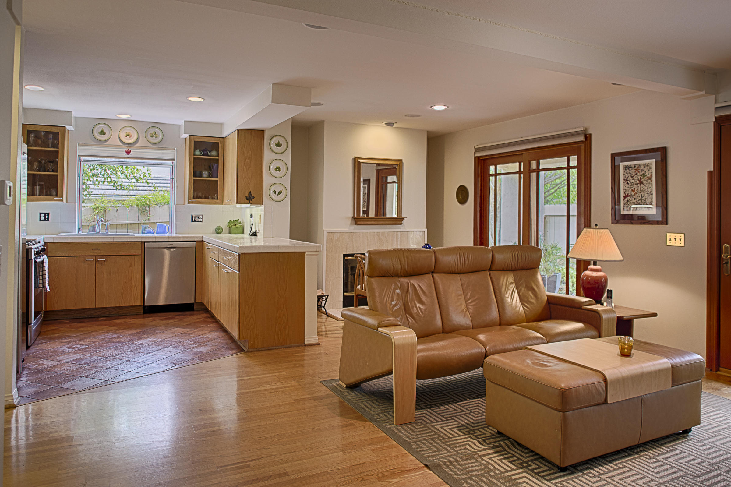 4004 Primavera Road Santa Barbara, CA 93110 - Photo 7 of 39 Family Room and Kitchen
