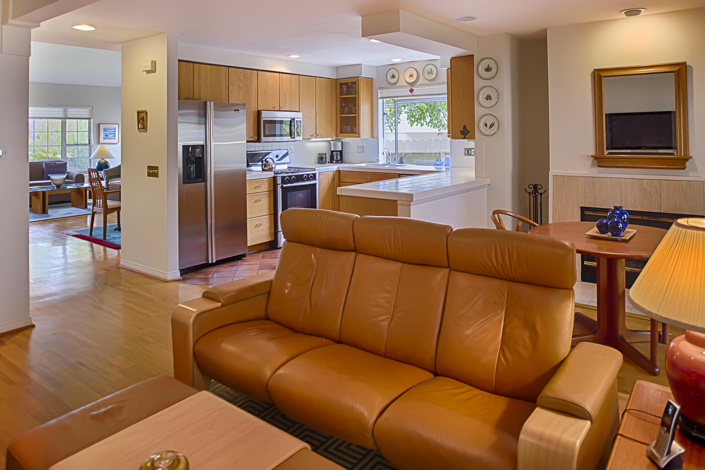 4004 Primavera Road Santa Barbara, CA 93110 - Photo 10 of 39 Family Room towards Living Room