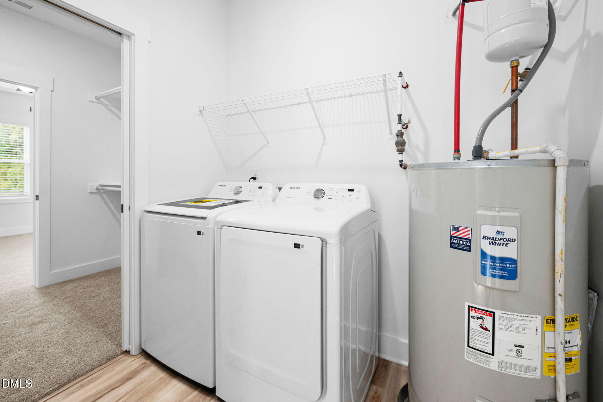305 West Barden Street Roxboro, NC 27573 - Photo 17 of 31 a utility room with dryer and washer