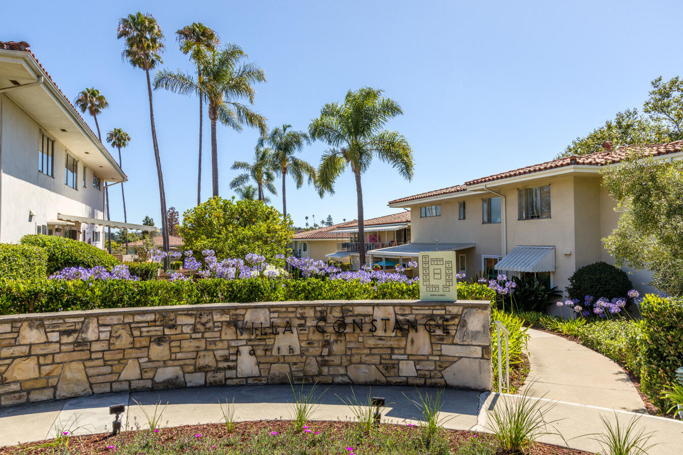 2645 State Street, Unit 2 Santa Barbara, CA 93105 - Photo 24 of 36 Entrance to Villa Constance North