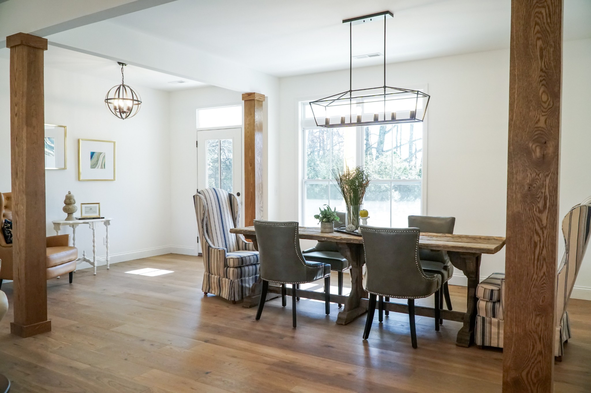8203 Cookeville Boatdock Road Baxter, TN 38544 - Photo 4 of 64 a view of a dining room with furniture window and wooden floor