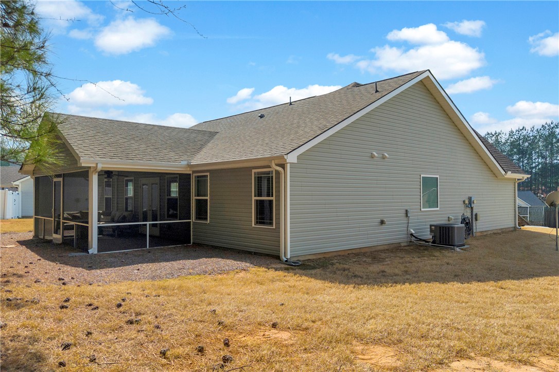 138 Madison Pointe Drive Seneca, SC 29678 - Photo 38 of 42 This residence features a comfortable screened patio, perfect for enjoying outdoor moments.