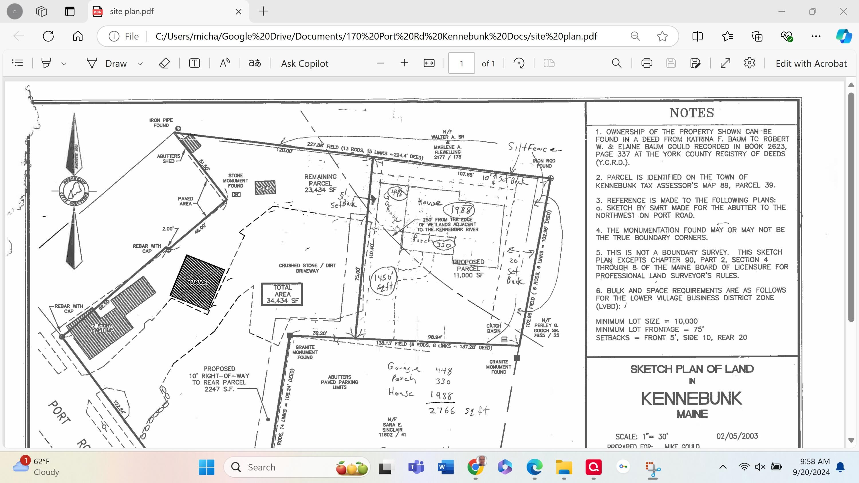 170 Port Road Kennebunk, ME 04043 - Photo 2 of 2 plan