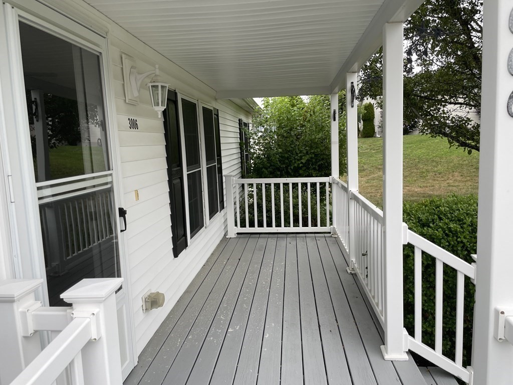 3006 Green Street Middleboro, MA 02346 - Photo 10 of 34 a view of a balcony with wooden floor