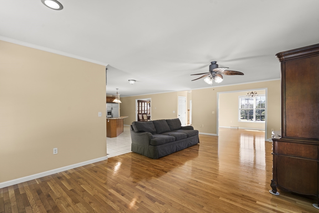 1507 East Mountain Road Westfield, MA 01085 - Photo 12 of 42 a living room with furniture and a refrigerator