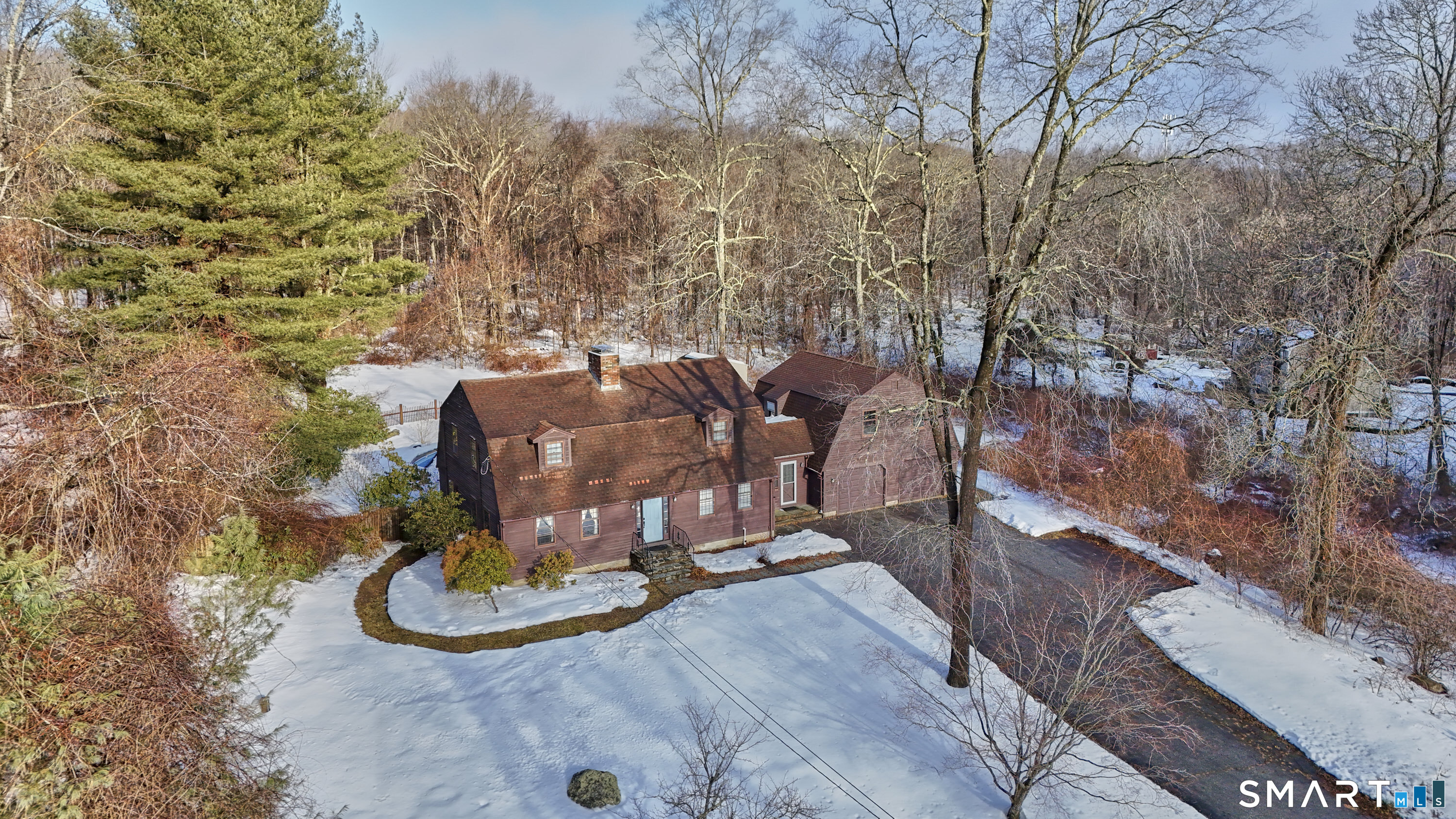 15 Haywardville Road East Haddam, CT 06423 - Photo 2 of 40 Circular drive and garage approach - Ample paved parking and easy maneuverability - simplifies daily living and guest arrivals.