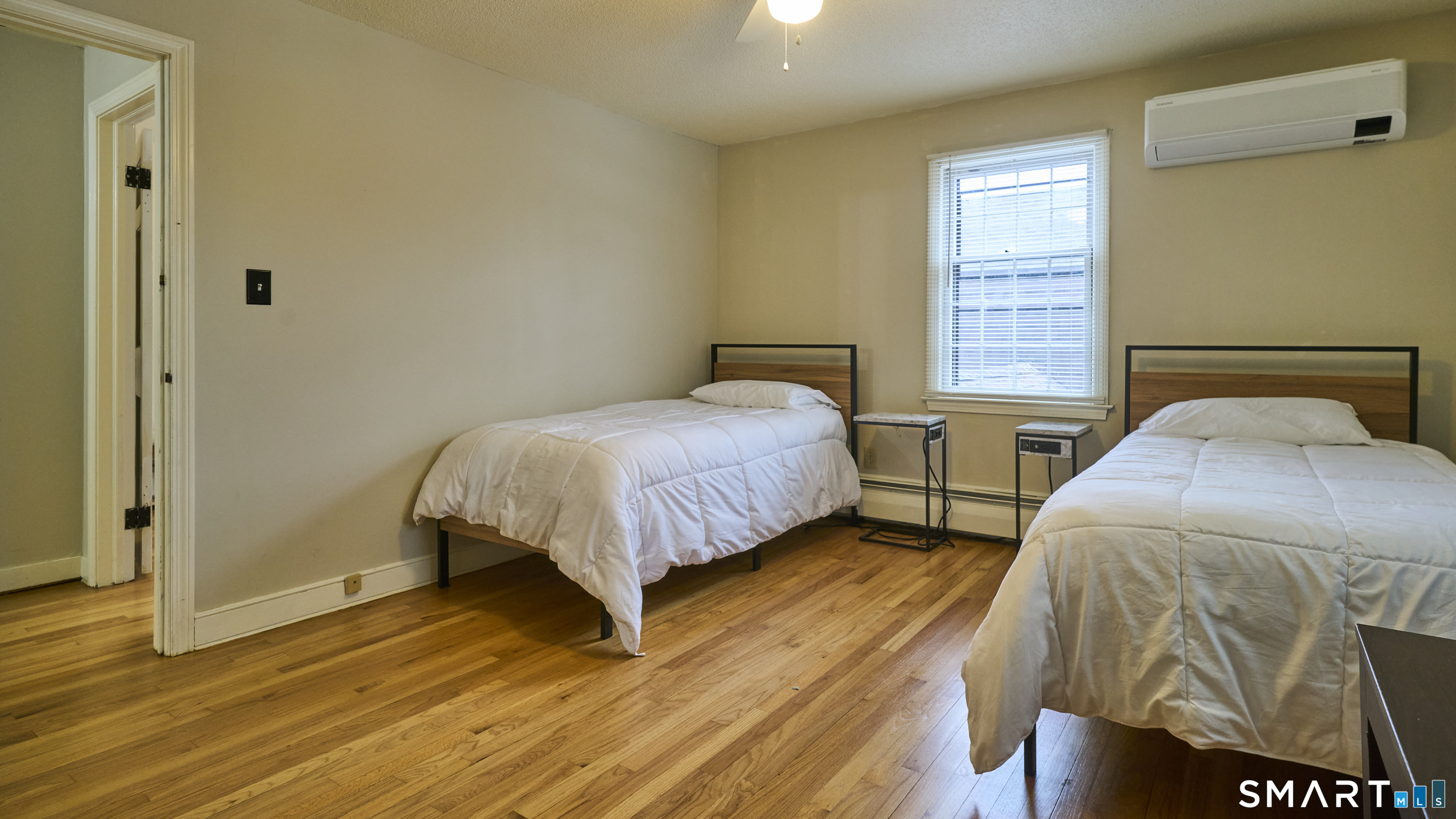 15 Haywardville Road East Haddam, CT 06423 - Photo 34 of 40 Bedroom 4 with mini-split comfort - Climate control and natural light - ensures year-round comfort.