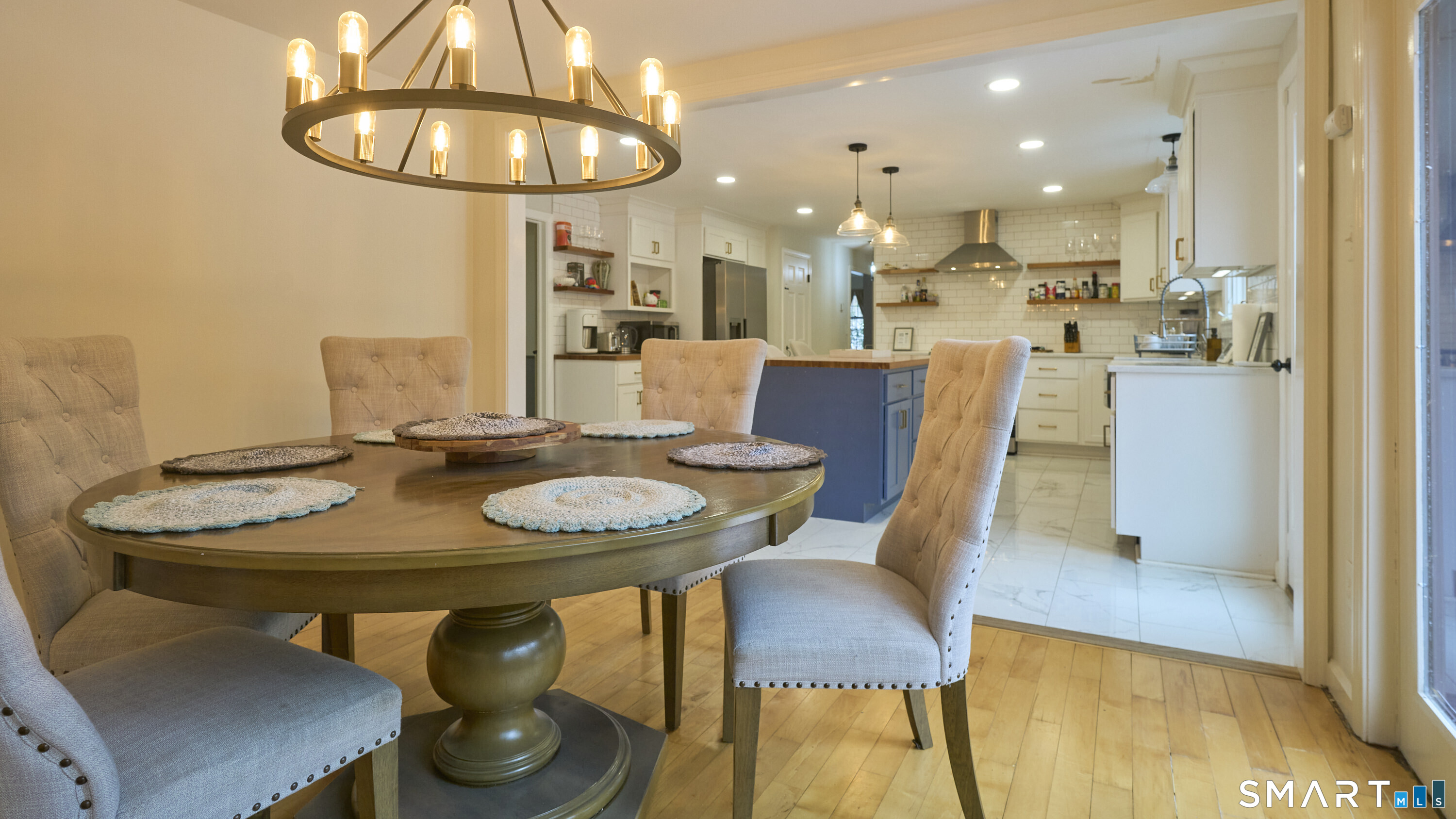15 Haywardville Road East Haddam, CT 06423 - Photo 10 of 40 Dining area connection - Seamless adjacency to kitchen - supports effortless entertaining and shared meals