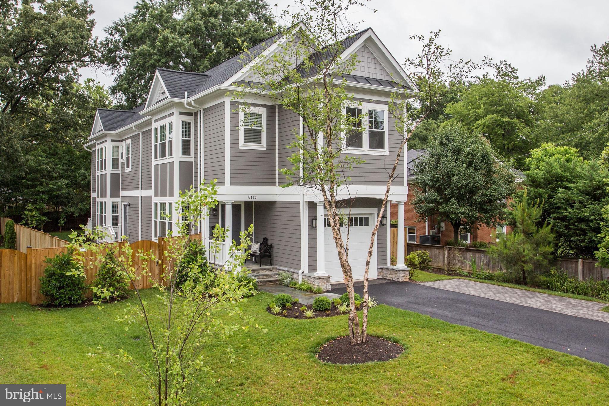 8115 Wellington Road Alexandria, VA 22308 - Photo 1 of 30 Built in 2017 and improved by sellers since
