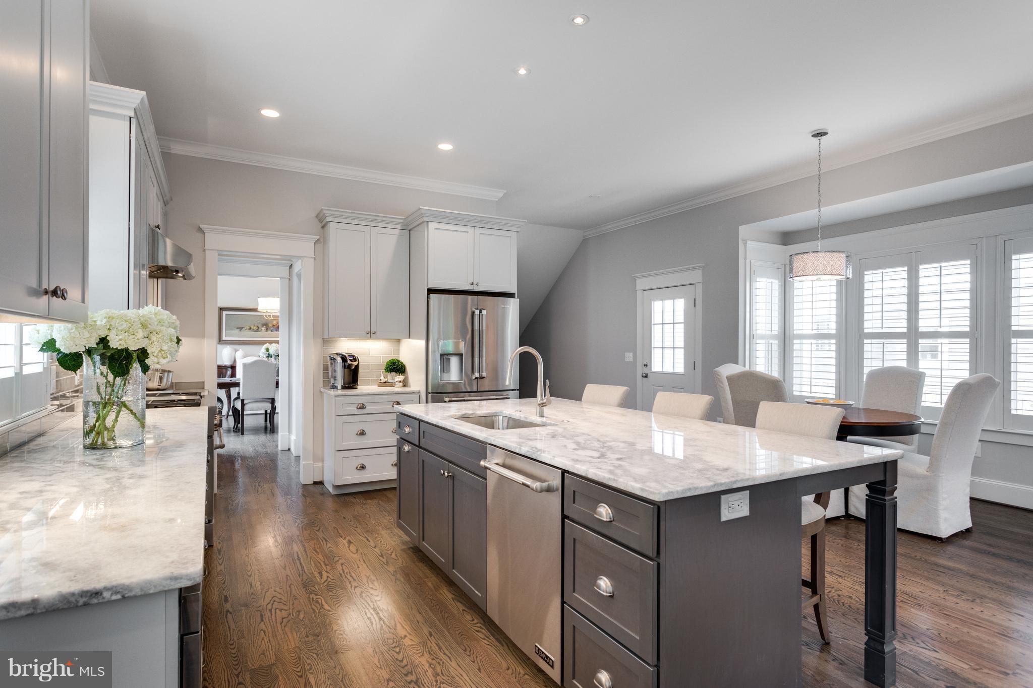 8115 Wellington Road Alexandria, VA 22308 - Photo 14 of 30 Jenn-Air appliances and coffee station by fridge