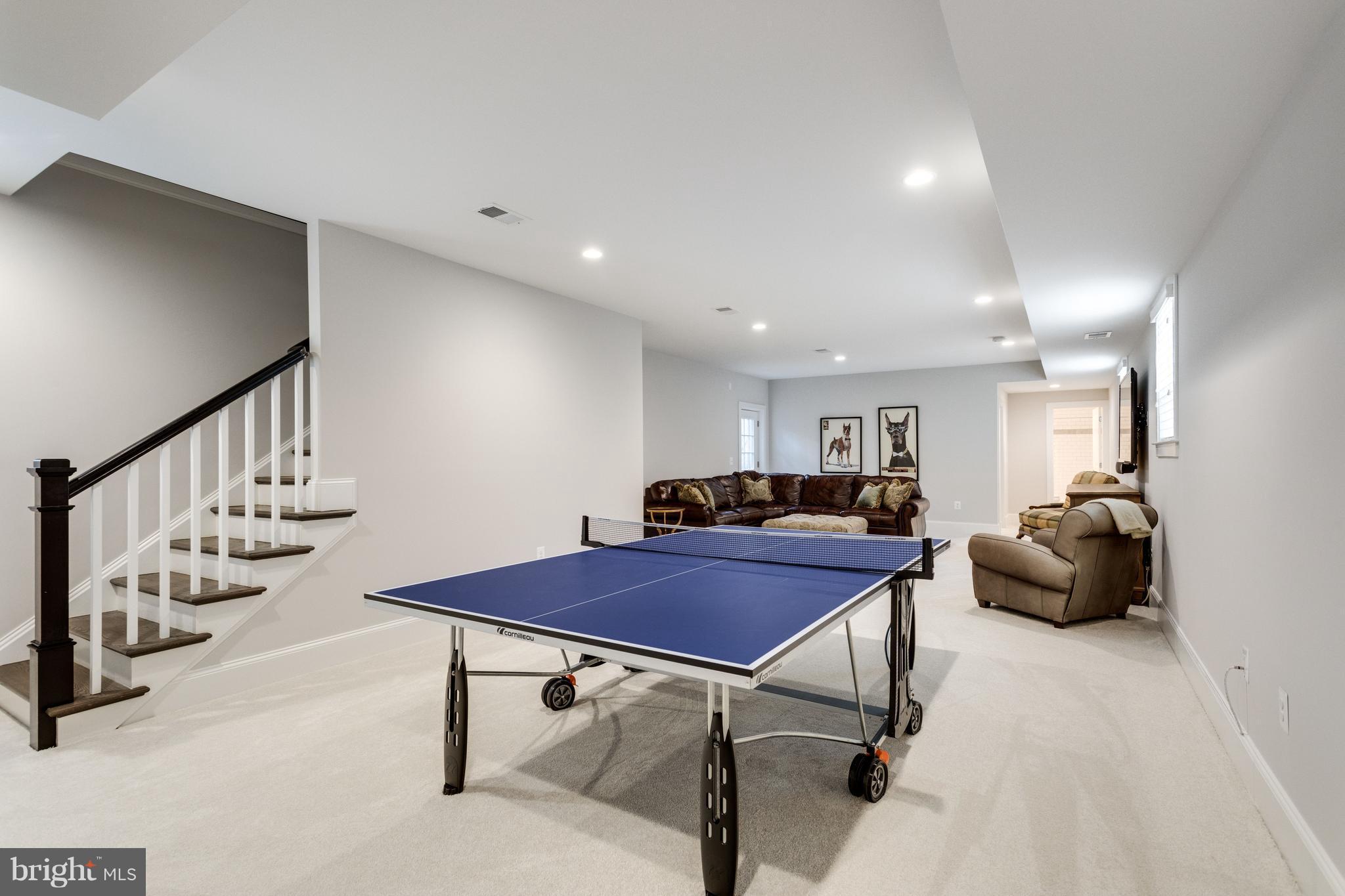 8115 Wellington Road Alexandria, VA 22308 - Photo 23 of 30 Carpeted walk-out lower level