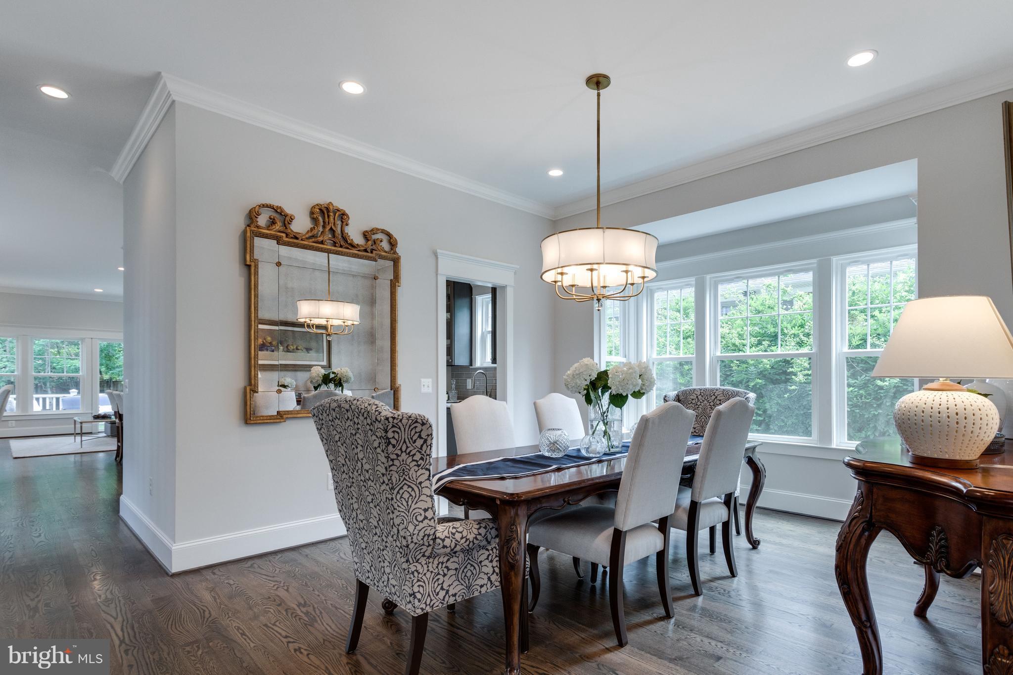 8115 Wellington Road Alexandria, VA 22308 - Photo 4 of 30 Dining room with wet bar and butler's pantry