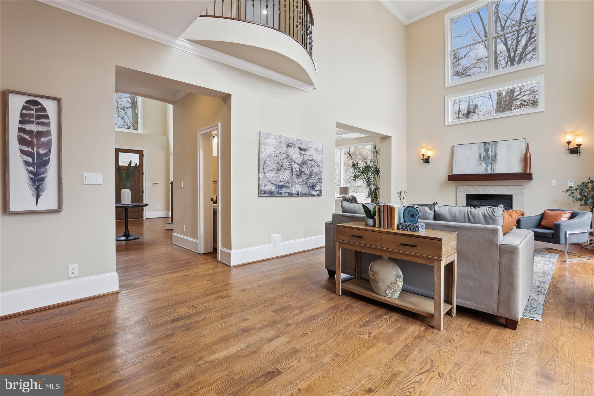 1217 Shenandoah Road Alexandria, VA 22308 - Photo 9 of 43 a living room with furniture and wooden floor