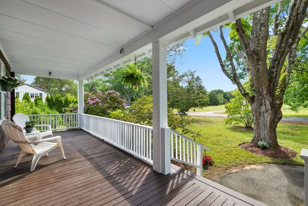264 Lincoln Road Lincoln, MA 01773 - Photo 3 of 31 a view of a patio with wooden floor