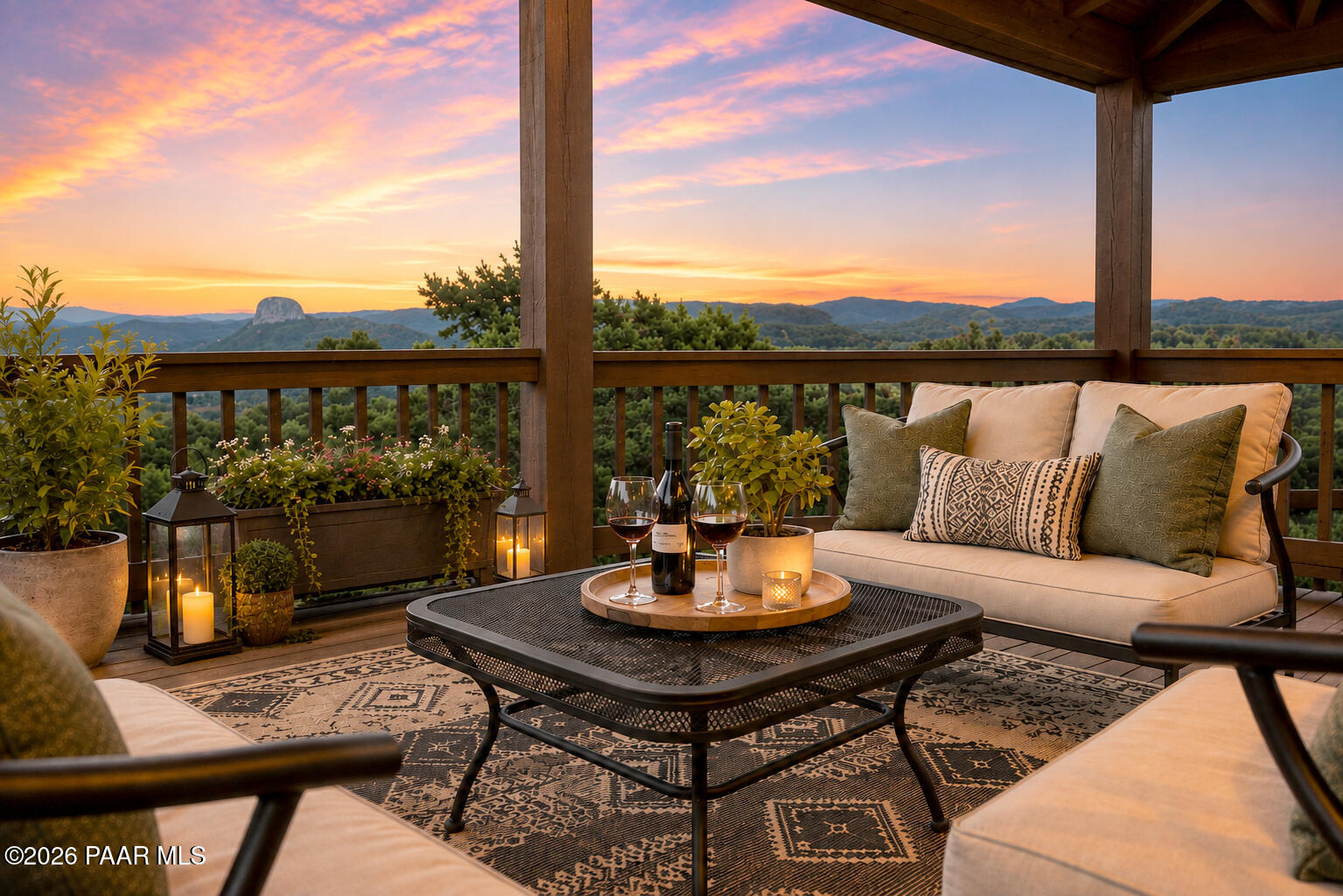 1515 Happy Valley Road Prescott, AZ 86305 - Photo 12 of 52 Front Deck