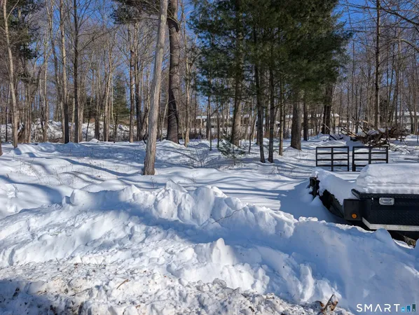 a view of outdoor space with seating space