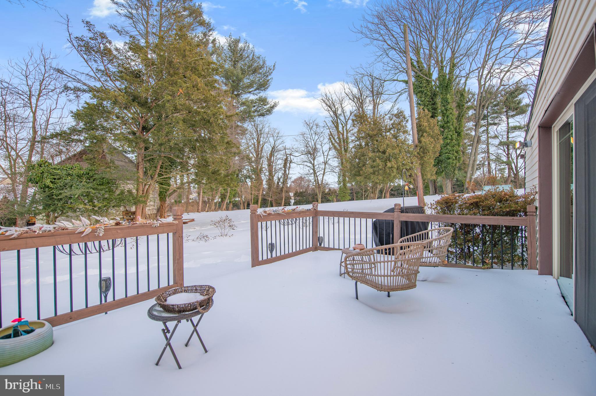 2409 Ashbourne Road Wyncote, PA 19095 - Photo 32 of 36 a backyard of a house with table and chairs