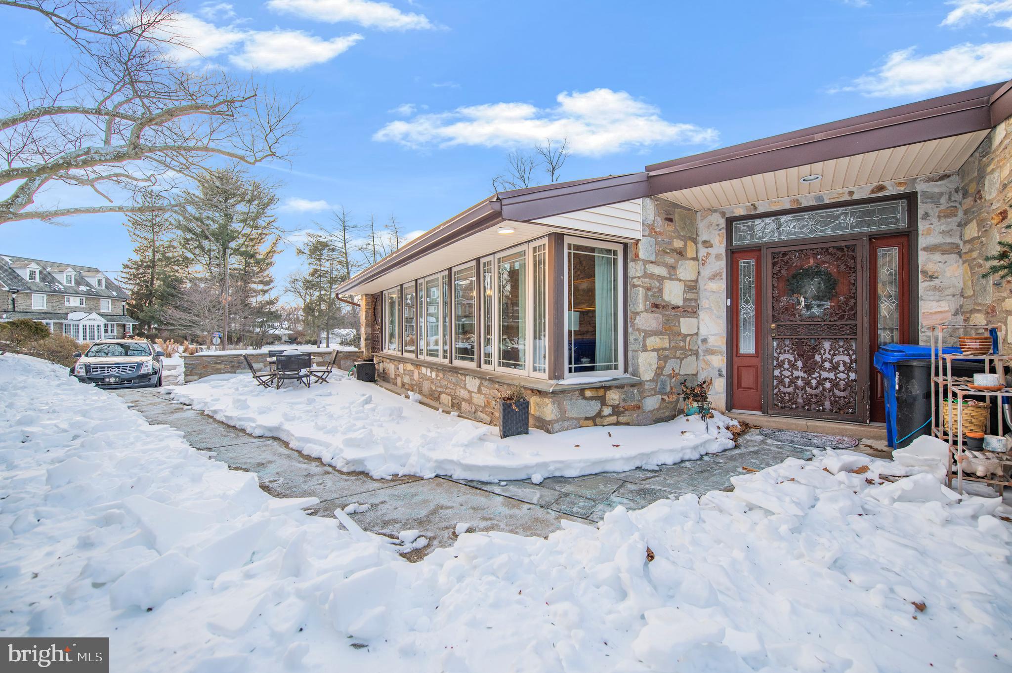 2409 Ashbourne Road Wyncote, PA 19095 - Photo 34 of 36 a view of a house with snow on the floor