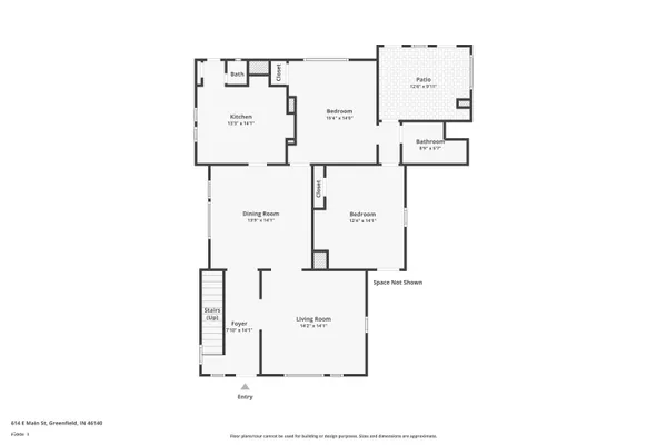 $225,000 | 614 East Main Street, Greenfield, IN 46140