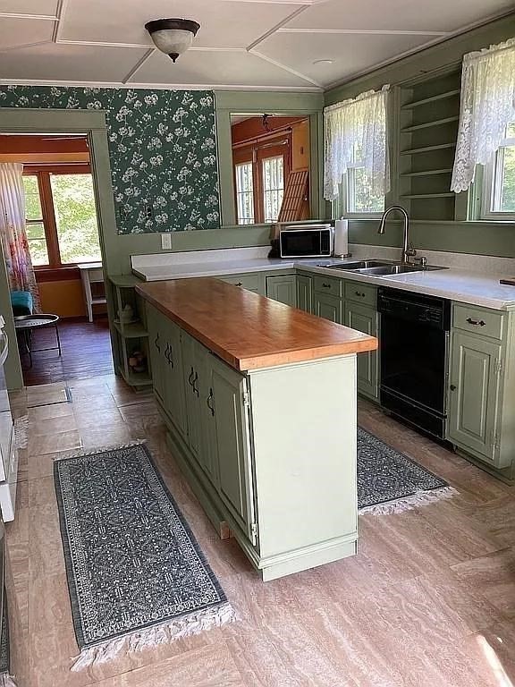 270 Wendell Depot Road Wendell, MA 01379 - Photo 8 of 42 a kitchen with a sink stove and cabinets
