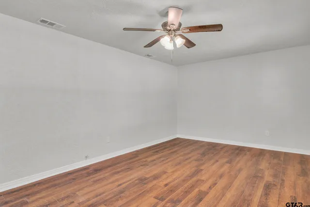 wooden floor in an empty room