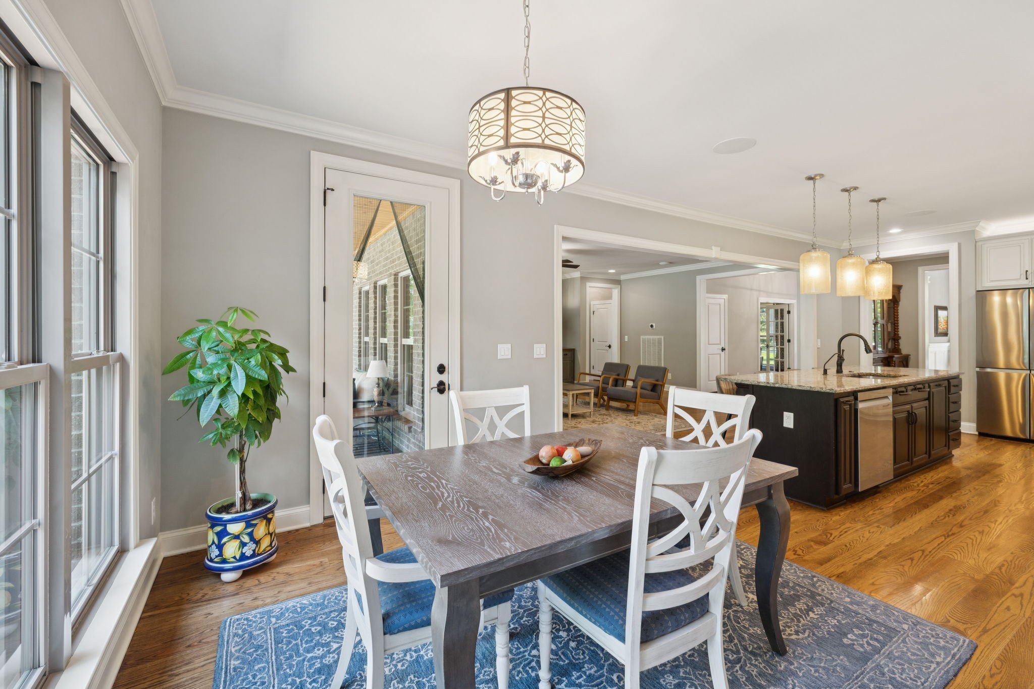7270 Old Franklin Road Fairview, TN 37062 - Photo 27 of 96 a view of a dining room with furniture window and wooden floor