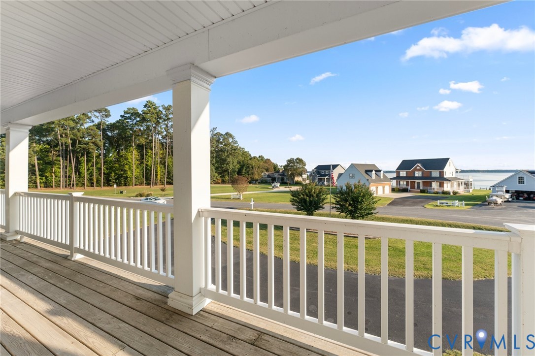 480 Rockingham Road Dunnsville, VA 22454 - Photo 28 of 41 a view of a balcony with city view
