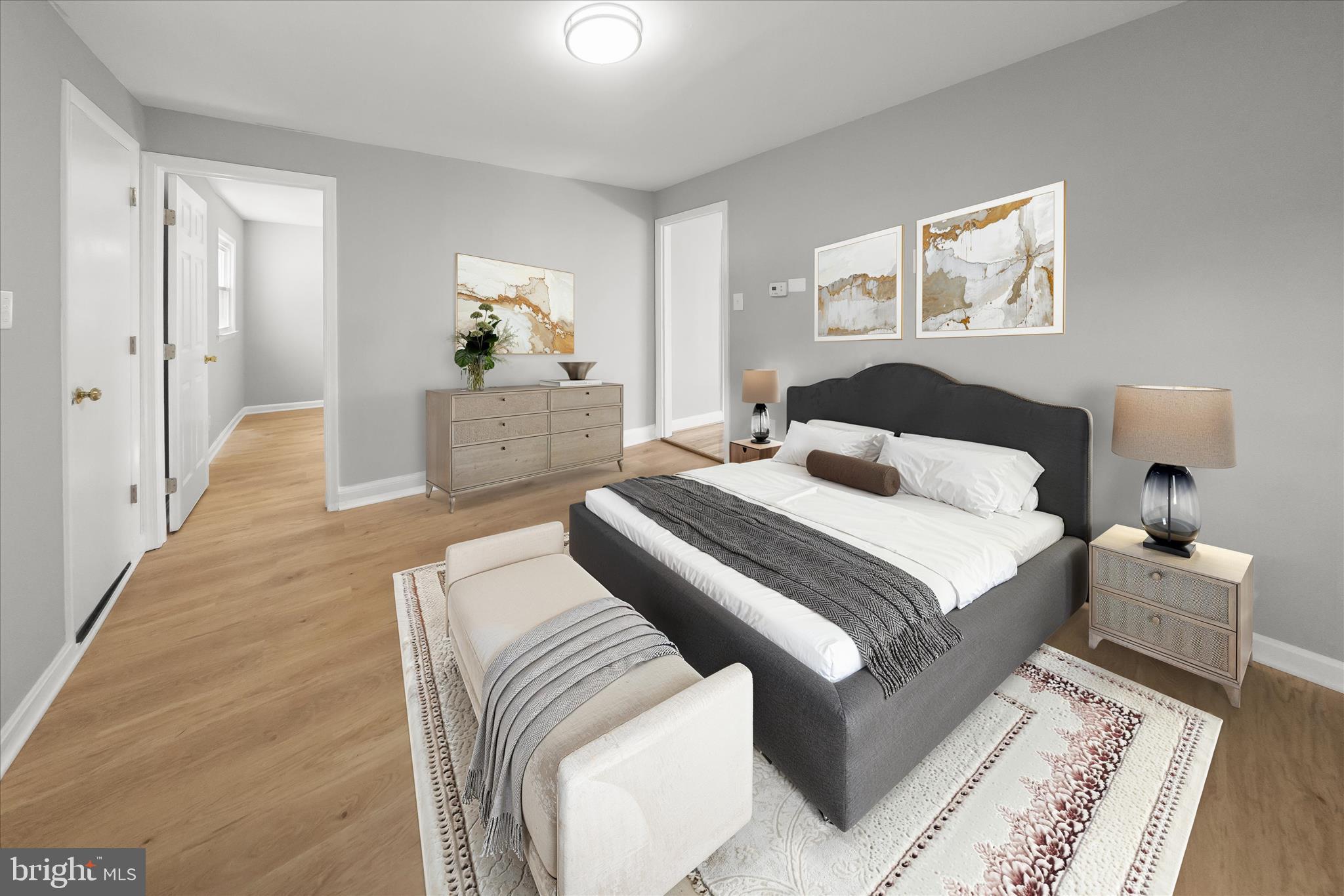 6306 Leapley Road Upper Marlboro, MD 20772 - Photo 4 of 33 Bedroom Staged Using Virtual Tools