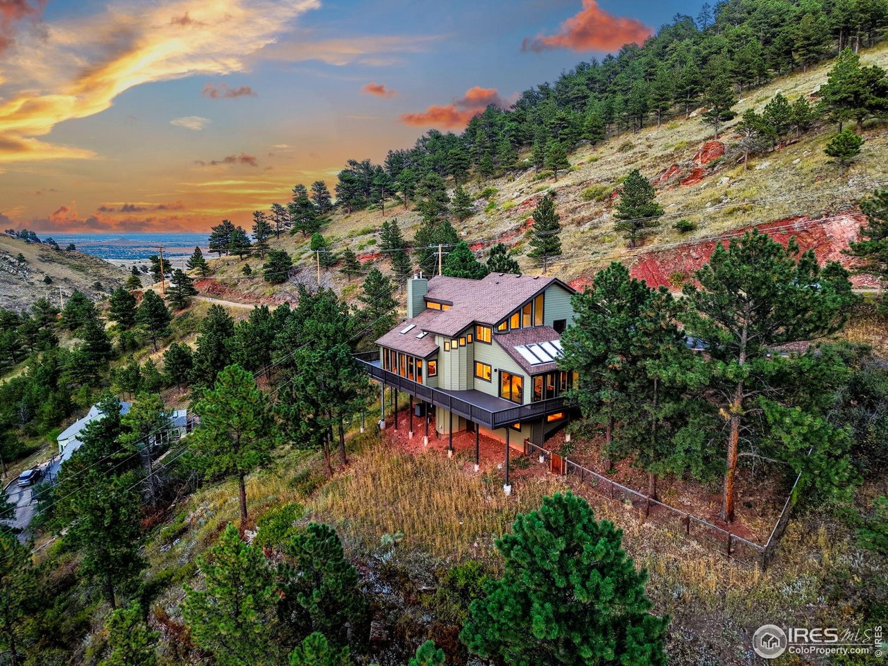 71 Ridge Drive Boulder, CO 80304 - Photo 37 of 42 an aerial view of a city