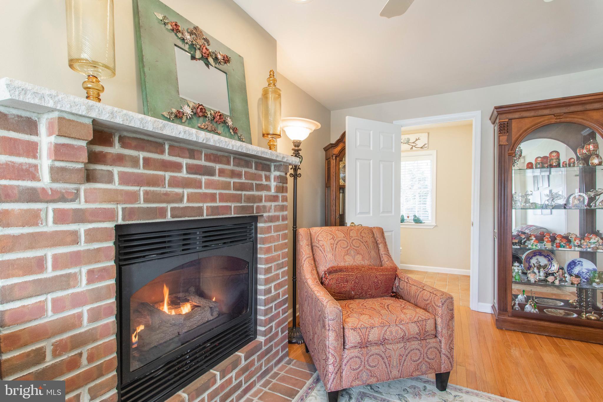 608 Palairet Road Philadelphia, PA 19128 - Photo 13 of 34 Fireside den with beautiful bay window