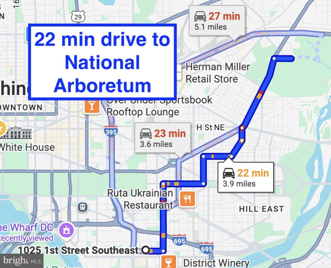 1025 First Street Southeast, Unit 614 Washington, DC 20003 - Photo 50 of 54 22 min drive to National Arboretum