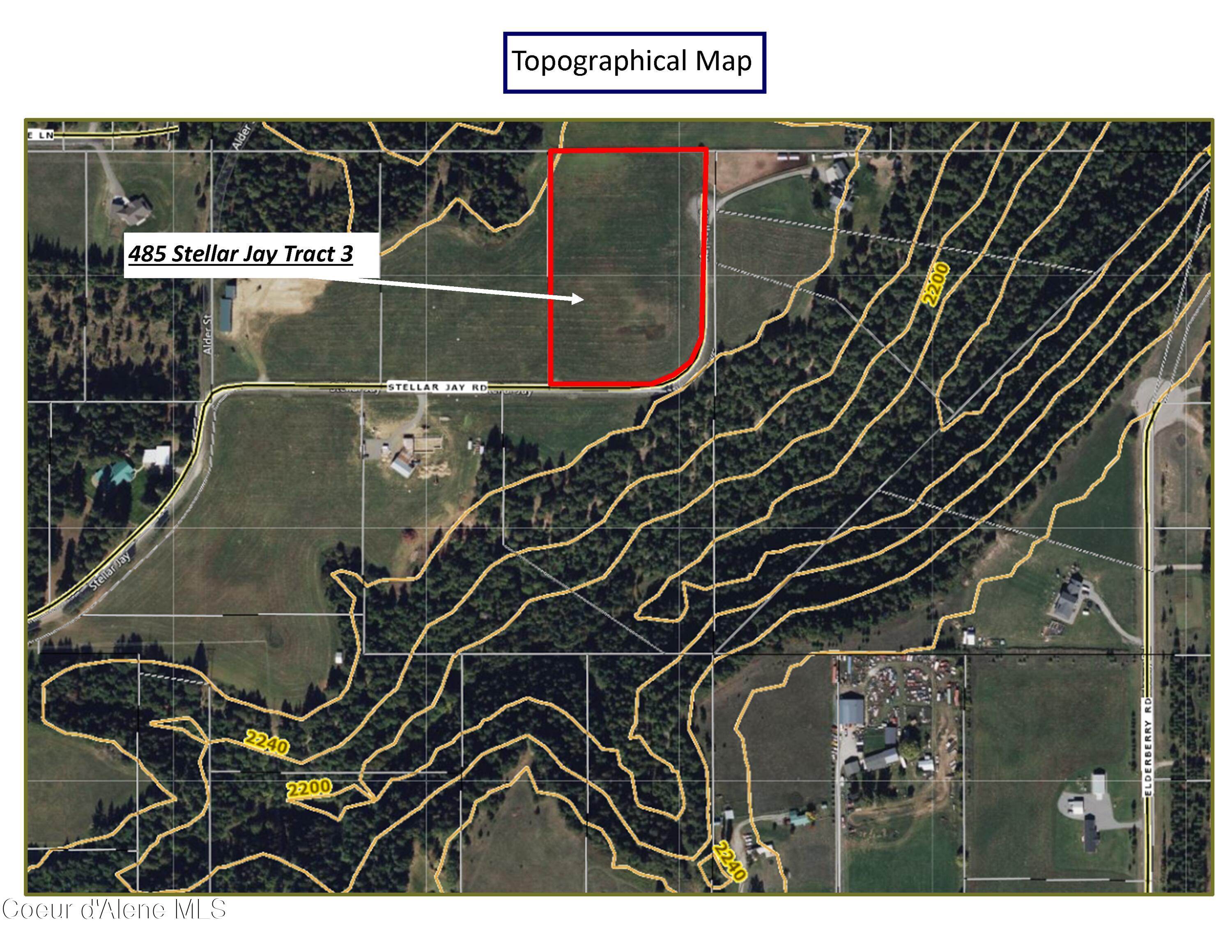 485 Stellar Jay Road Bonners Ferry, ID 83805 - Photo 15 of 16 Topo