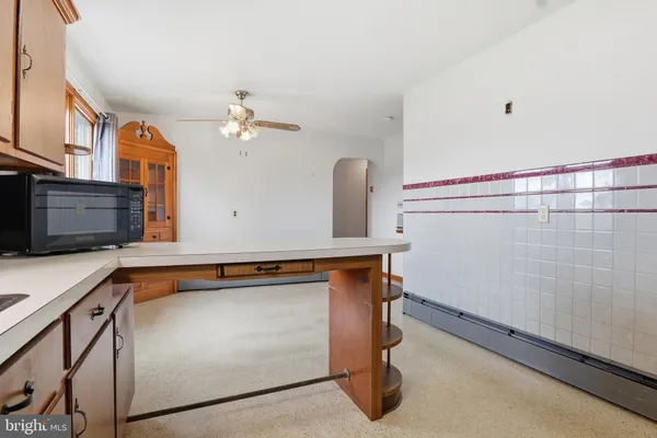 a room with storage and utility