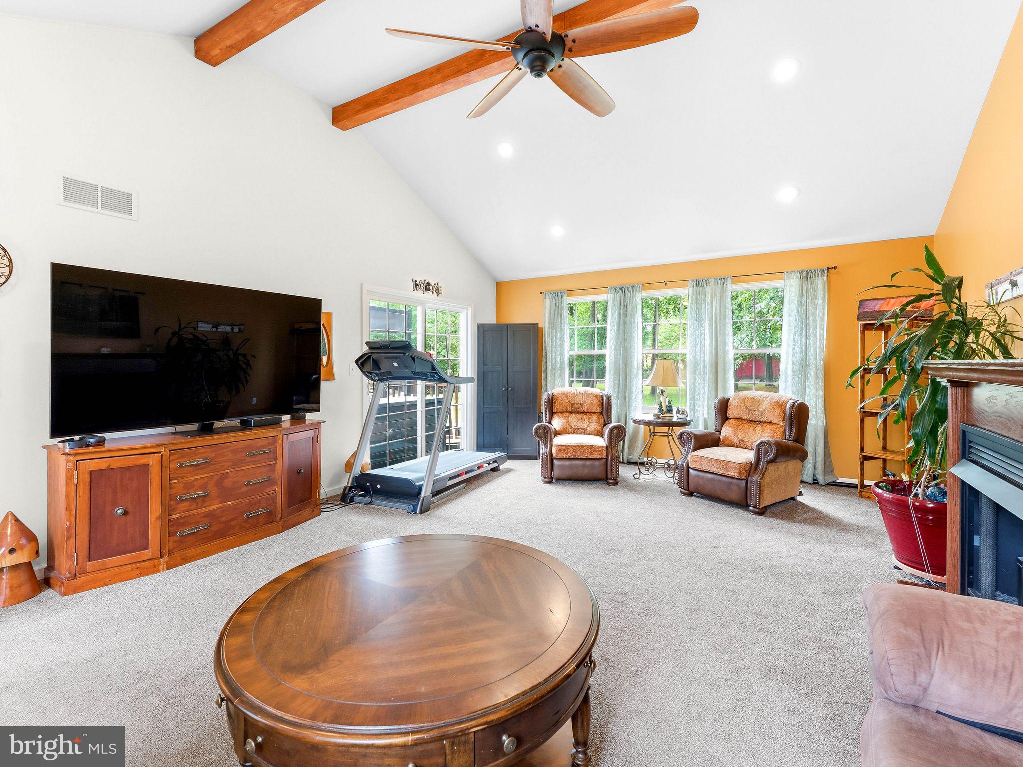 141 Ewan Road Mullica Hill, NJ 08062 - Photo 20 of 53 Family Room with Vaulted Ceilings