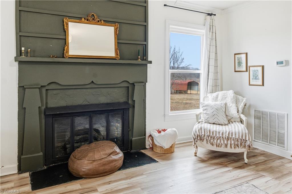 1149 Quaker Church Road Siloam, NC 27047 - Photo 31 of 47 Living Room Fire place