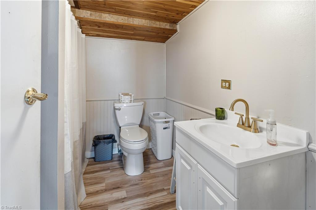 1149 Quaker Church Road Siloam, NC 27047 - Photo 34 of 47 Down Stairs bathroom