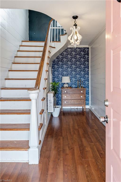 1149 Quaker Church Road Siloam, NC 27047 - Photo 39 of 47 Staris and lower hallway