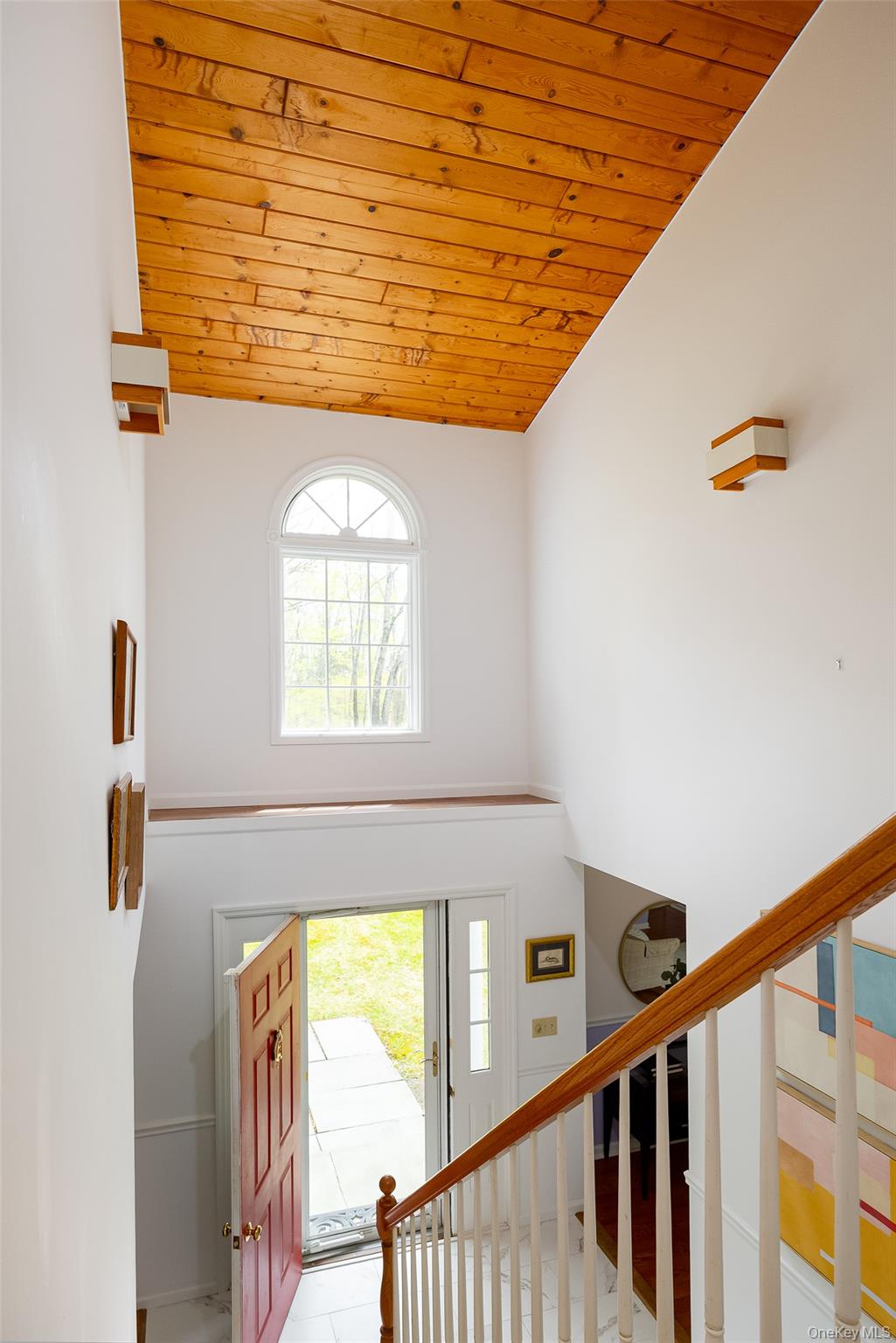 33 Willow Brook Ridge Clinton Corners, NY 12514 - Photo 29 of 50 Foyer - Vaulted Ceiling with Beautiful Natural Wood...