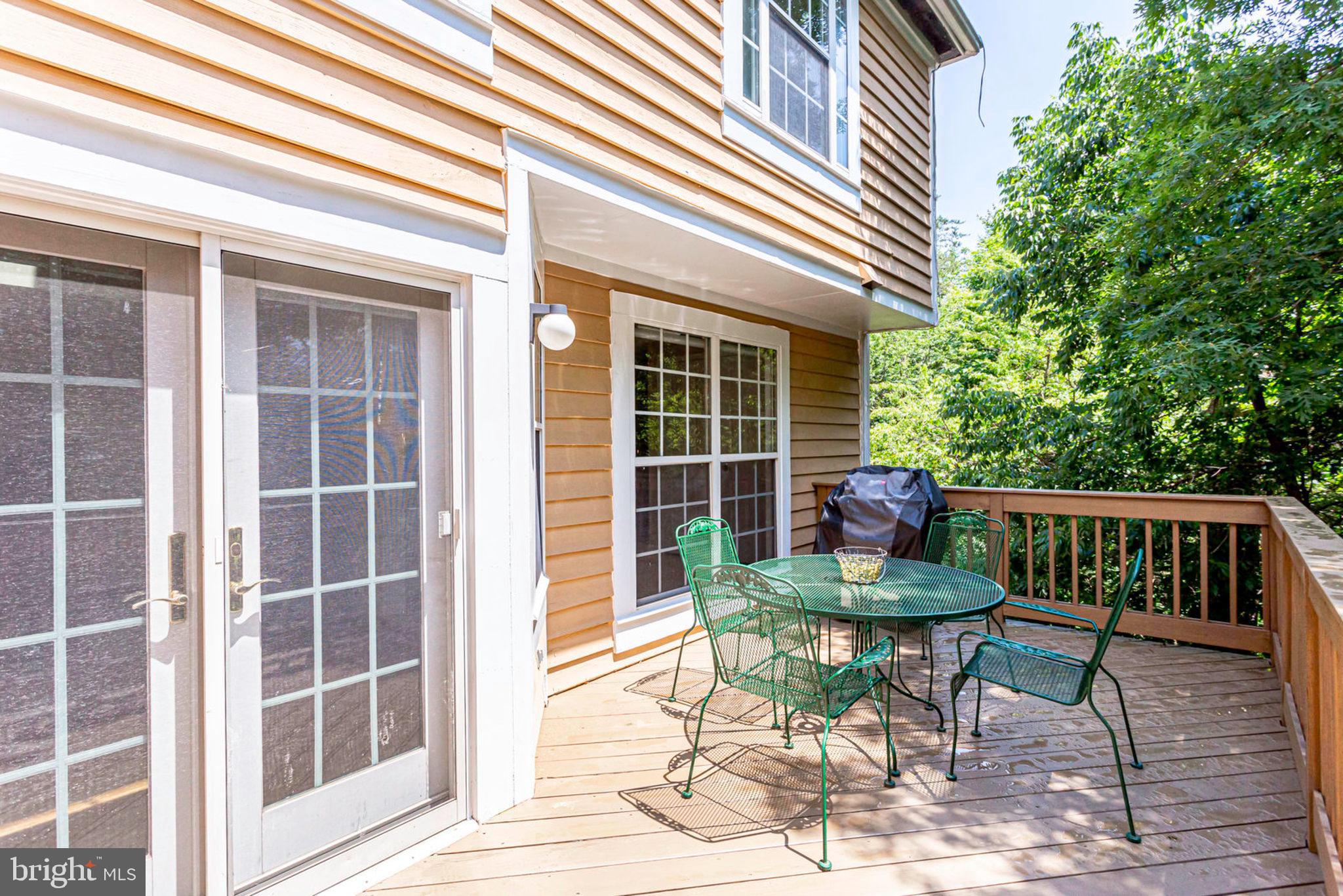 1536 Deer Point Way Reston, VA 20194 - Photo 12 of 53 Upper deck for relaxing and entertaining