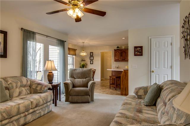 1203 Pommel Court Springfield, TN 37172 - Photo 9 of 18 ANOTHER VIEW OF DEN WITH FRENCH DOORS LEADING OUT TO PATIO