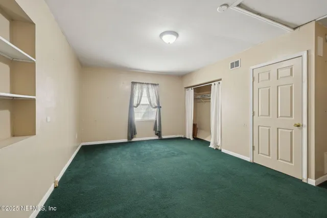 wooden floor in an empty room