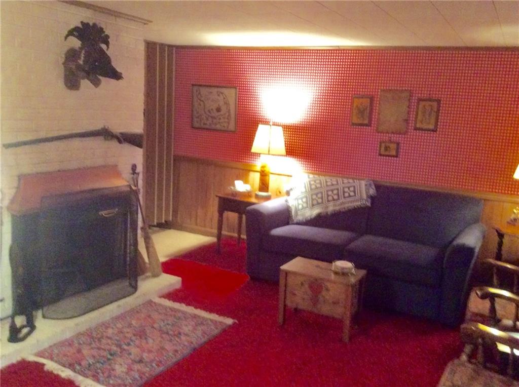 119 Forrest Road New Castle, PA 16105 - Photo 14 of 20 Lower Level FRM w/ Wood Burning FP