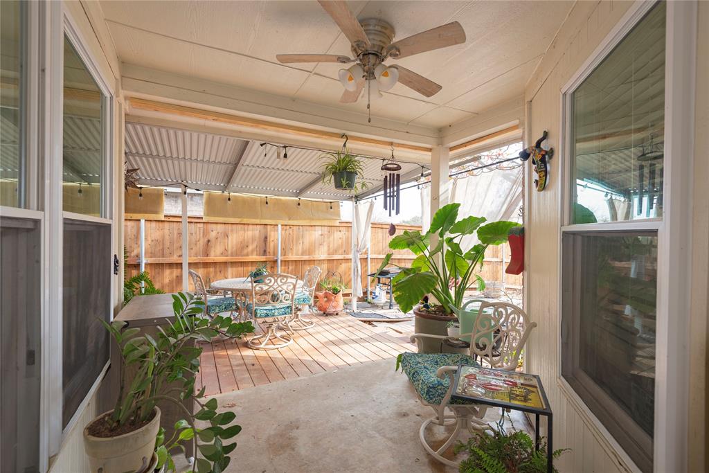 7613 Dockside Drive Rowlett, TX 75088 - Photo 18 of 40 a view of a porch with furniture